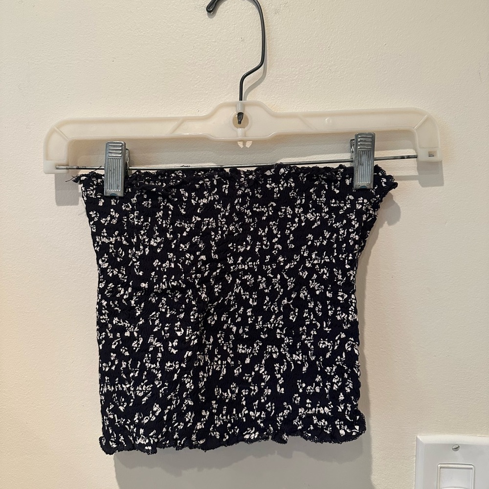 Brandy Melville Floral Tube Top